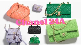 Chanel 2024A Collection  Chanel 24A Metiers DArt Bags  Preview [upl. by Eiffub]