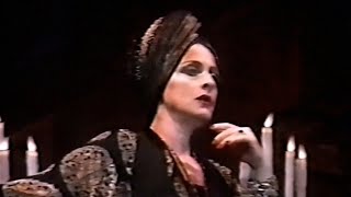 Patti LuPone Singing quotWith One Lookquot  Sunset Boulevard London 1993  Press Footage [upl. by Yrevi]