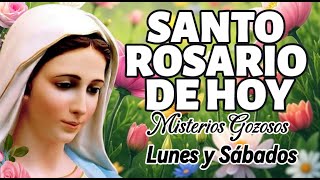 📿 SANTO ROSARIO DE HOY SABADO MISTERIOS GOZOSOS ֍ [upl. by Munafo]