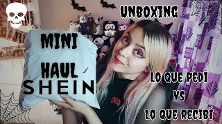 MINI HAUL SHEIN  LO QUE PEDÍ VS LO QUE RECIBÍ  UNBOXING 💗💀JESSY DONATO💀💜 [upl. by Dalis]