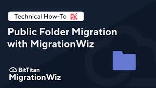 Public Folder Set Up and Migration with MigrationWiz [upl. by Euphemiah]