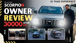 My 1 Year Scorpio N Review 30000 km Experience  Pros amp Cons Revealed scorpion 4x4 carreview [upl. by Lonni]