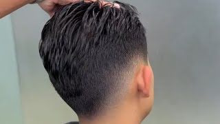 Corte de cabello hombre degradado desvanecido tutorial barbero ￼ [upl. by Merrel848]