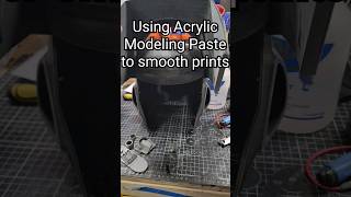 Acrylic Modeling Paste for smoothing 3d Prints [upl. by Conners]