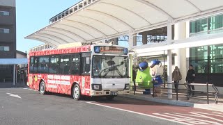 下野市で市街地として初の「自動運転バス」実証実験 安全対策などの成果に注目あつまる [upl. by Reprah289]