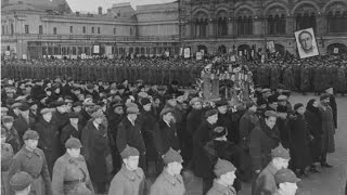 RARE The International  Funeral of Nadezhda Krupskaya 2 March 1939 [upl. by Letnuahc]