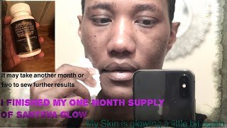 I Finished My First Month of Using Santeva Glows Maximum Strength Glutathione Formula [upl. by Bright707]