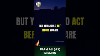 Imam Ali sharing Secrets of Life  Nahjul Balagha  Imam Ali  Shia Motivational Video shortvideo [upl. by Merfe]