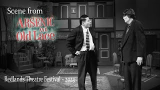 Scene from Arsenic and Old Lace at the Redlands Theatre Festival [upl. by Yenreit]