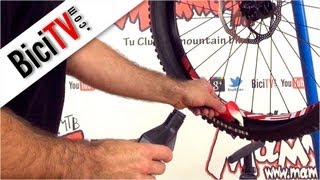 Cómo convertir en Tubeless una rueda de bicicleta [upl. by Myke]