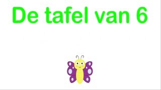 Tafel van 6  Tafels oefenen en leren online [upl. by Ribaudo72]