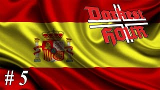 Lets play Darkest Hour A Hearts of Iron Game  Spain Part 5 We March To War [upl. by Eatnahc]