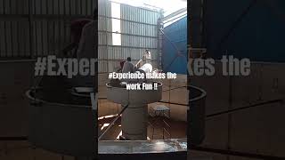 Experience makes work fun centricity inspection during DAF fabrication wastewaterengineering daf [upl. by Faro]