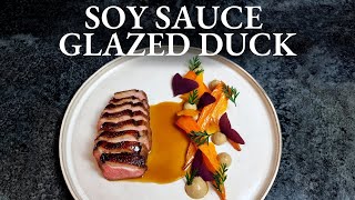 My favorite DUCK BREAST recipe  Glazed Carrots amp Mushroom Puree [upl. by Eessac800]