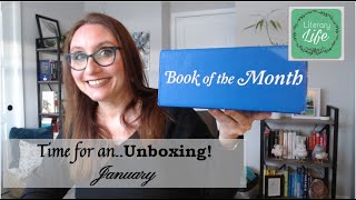 BOOK OF THE MONTH CLUB UNBOXING  January 2024 [upl. by Sholeen]