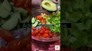 Quick and Easy Weight Loss Salad Recipe  NoCook amp Delicious WeightLossSalad [upl. by Ellett]