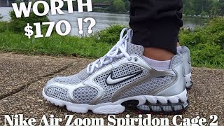 Nike Air Zoom Spiridon Cage 2 REVIEW On Foot Unboxing S5 EP8 4K [upl. by Ecnedurp314]