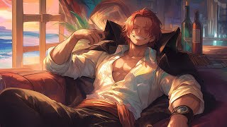 SHANKS POV Relax amp Drink at Seaside Pirate Partys Bar  BinksNoSake  ONE PIECE ASMR  NijiSounds ♪ [upl. by Lladnor]