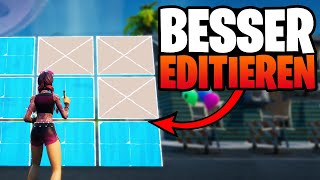 👍✏️ Ganz einfach BESSER EDITIEREN in Fortnite [upl. by Lorsung197]