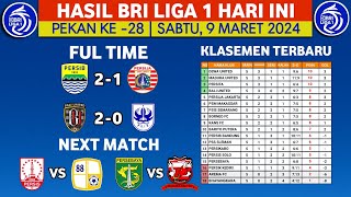 PERSIB MENANG 🔥Hasil Bri Liga 1 2024 Hari ini  Persib vs Persija  klasemen liga 1 2024 [upl. by Cheyney]