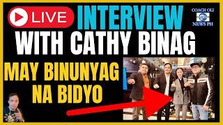 CATHY BINAG LIVE INTERVIEW [upl. by Giraldo]