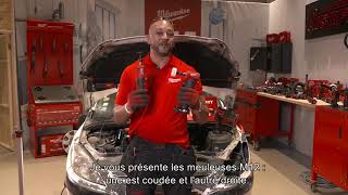 Présentation des meuleuses droite et coudée M12™ FUEL™ Milwaukee® [upl. by Mot]