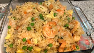 Arroz Con Camarones Deliciosa receta [upl. by Iveel]