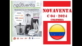 CATALOGO NOVAVENTA COLOMBIA C 04  2024 [upl. by Vladi]