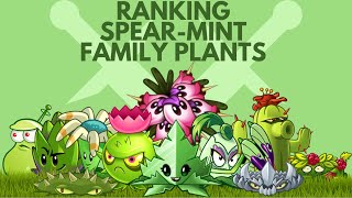 ranking all spearmint family plants  pvz2 tier list  pvz2 rank episode 3 [upl. by Eliezer]