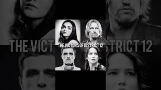 The Four Hunger Games Victors of District 12  4 Things They Have In Common hungergames [upl. by Seuqram]