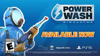 PowerWash Simulator  Launch Trailer  PS5 amp PS4 Games [upl. by Wallie]