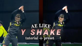 AE Like Y Shake Tutorial  Alight Motion PRESET INCLUDED [upl. by Marco448]