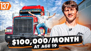 19 YearOld Starts a Trucking Business [upl. by Katy]