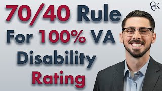 The VA 7040 Rule For a 100 Disability Rating [upl. by Garnette]