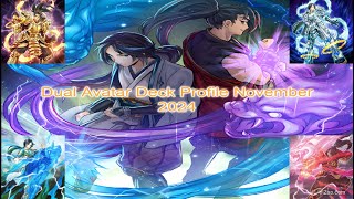 Dual Avatar Deck Profile November 2024 [upl. by Oralie]