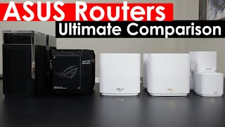 Discover the Best ASUS Mesh WiFi Comparing XD5 ET8 XT9 GT6 ET12 Pro [upl. by Horgan]