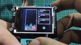 Tetris running on a GM328A LCR meter [upl. by Rooke]