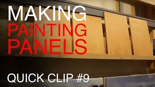 How to make Oil Painting Panels [upl. by Croix151]