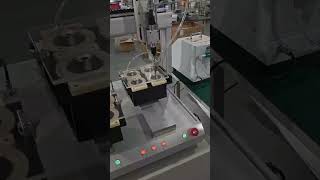 BBAscrew fixing automation screwing system Chinese high quality factory tightening screws on glasses [upl. by Anerdna522]