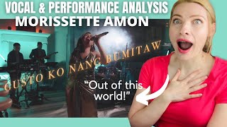 Vocal CoachMusician Reacts MORISSETTE AMON ‘Gusto Ko Nang Bumitaw’ Live Performance Analysis [upl. by Averat]