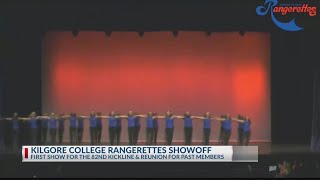 Kilgore College Rangerettes return to Dodson Auditorium for first show of the season [upl. by Ennaillij947]