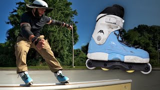 FR Oysi Frames 4x56 Flat First Impression amp Beginners Perspective  Razor SL  Aggressive Skate Vlog [upl. by Edyaw]