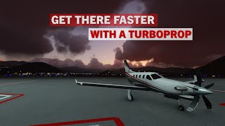 How To Fly Turboprops Like The TBM930  Microsoft Flight Simulator Tutorial [upl. by Ymaral]