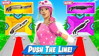 PUSH the LINE Rarity Battle NEW in Fortnite Creative [upl. by Bern891]