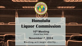 LIQ 16th Regular Meeting  November 7 2024 [upl. by Miarfe]