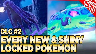 All New Pokemon in Indigo Disk amp Shiny Locks  Pokemon Scarlet and Violet DLC [upl. by Htrap105]