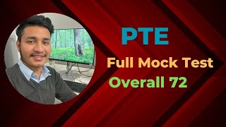 PTE Full Mock Test Practice Overall 72 [upl. by Tiemroth769]