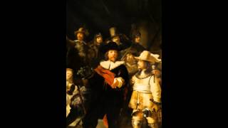 Animation of De Nachtwacht  Rembrandt Harmensz van Rijn [upl. by Onit]