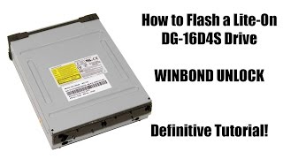 How to Flash an Xbox 360 Slim DG16D4S Winbond Drive [upl. by Anyad]