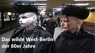 Oktober 1986  Momentaufnahmen aus der WestBerliner UBahn und den Bahnhöfen Dokumentation [upl. by Yxel]